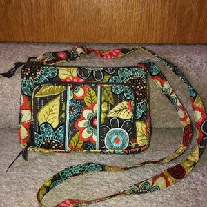 Vera Bradley Crossbody- Flower Shower